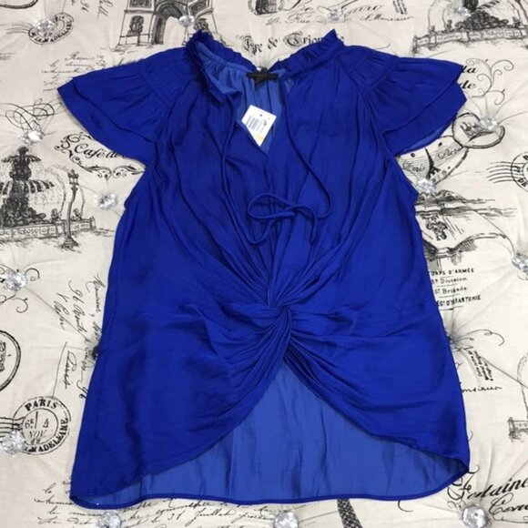 Current Air Twist-Front Blouse - Picture 2 of 6